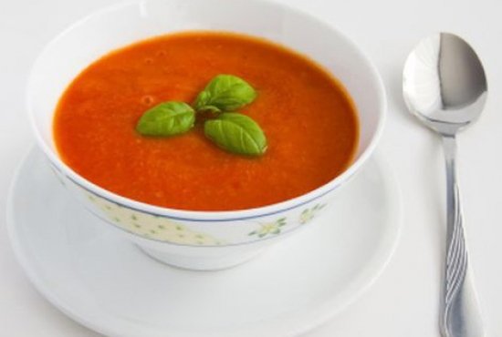 Oven Roasted Tomato & Garlic Soup - Pure Free From